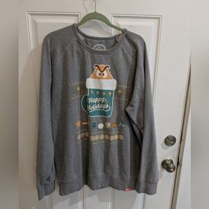 Mario Goomba Holiday Christmas Sweatshirt